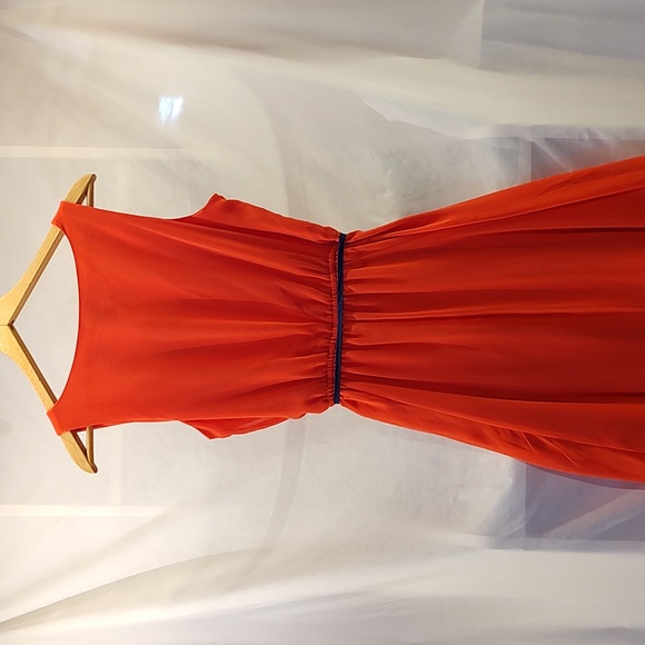 Women's lined sleeveless peach dress by A-List. Size Small - Picture 8 of 13